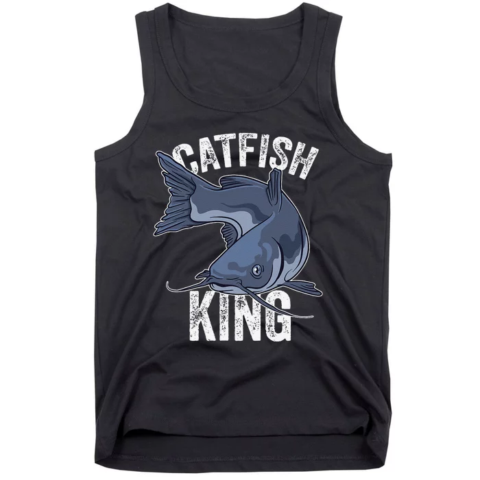 Catfish King Catfish Fishing Catfishing Tank Top