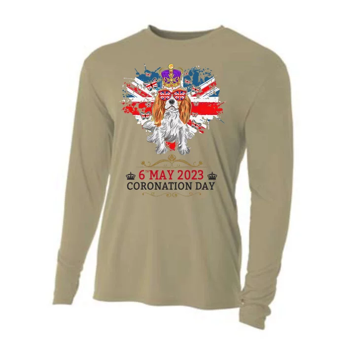 Cavalier King Charles Coronation Ideas  & Union Jack Cooling Performance Long Sleeve Crew