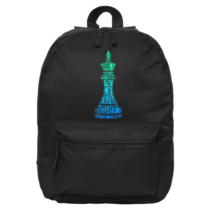 Chess King 16 in Basic Backpack