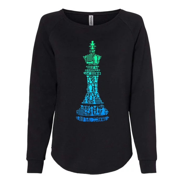 Chess King Womens California Wash Sweatshirt