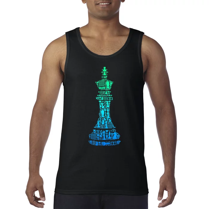 Chess King Tank Top