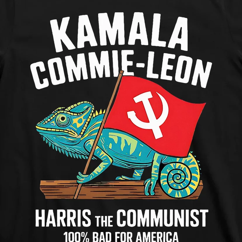 Comrade Kamala Commie Leon Commieleon Communist Harris T-Shirt