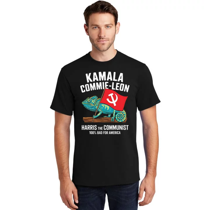 Comrade Kamala Commie Leon Commieleon Communist Harris Tall T-Shirt