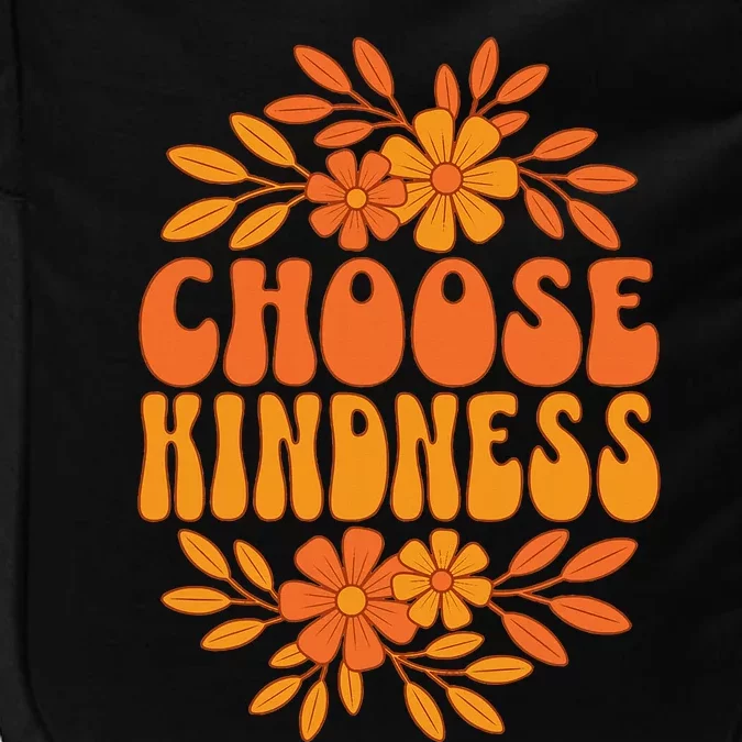 Choose Kindness Cool 60s Unity Day Groovy World Kindness Day Impact Tech Backpack