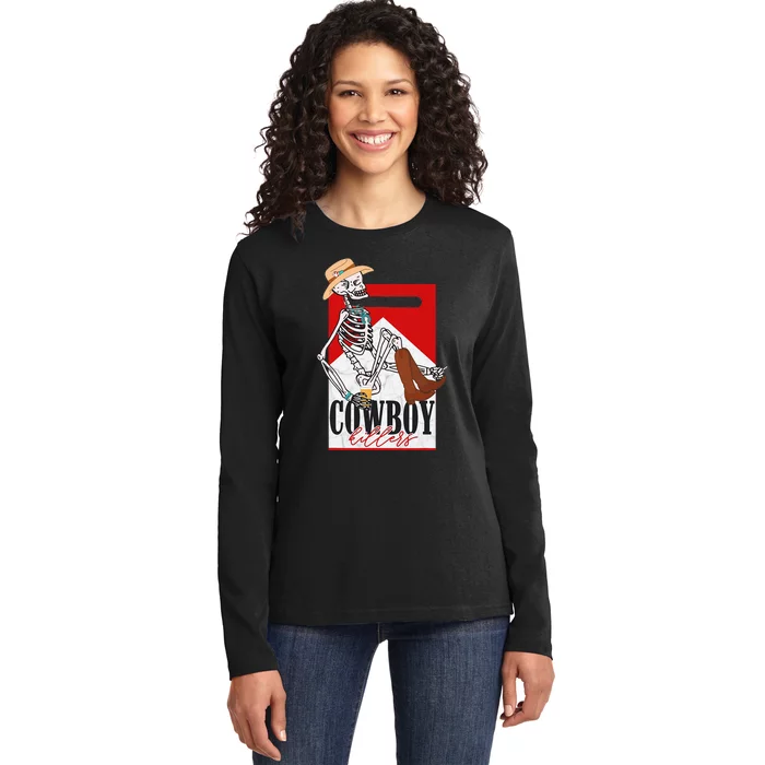 cowboy killer Ladies Long Sleeve Shirt