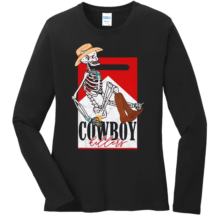 cowboy killer Ladies Long Sleeve Shirt