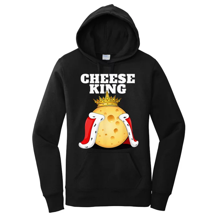 Cheese King Cheese Lover Cute Cheese Women's Pullover Hoodie