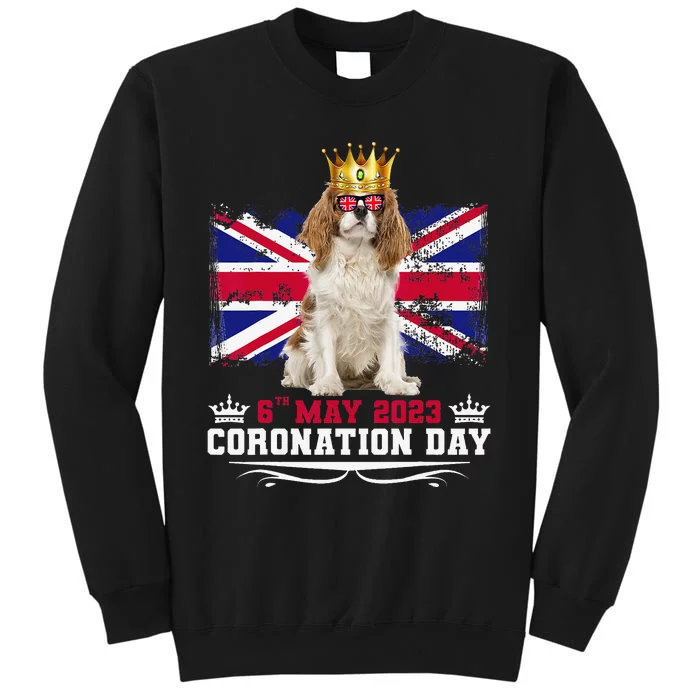 Cavalier King Charles Wo & Union Jack Coronation Day Sweatshirt