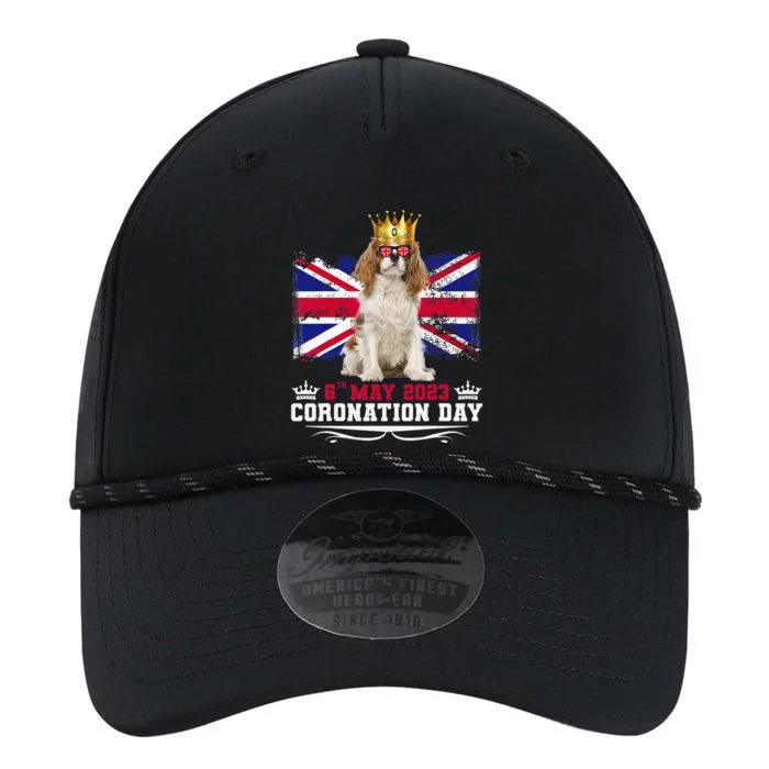 Cavalier King Charles Wo & Union Jack Coronation Day Performance The Dyno Cap