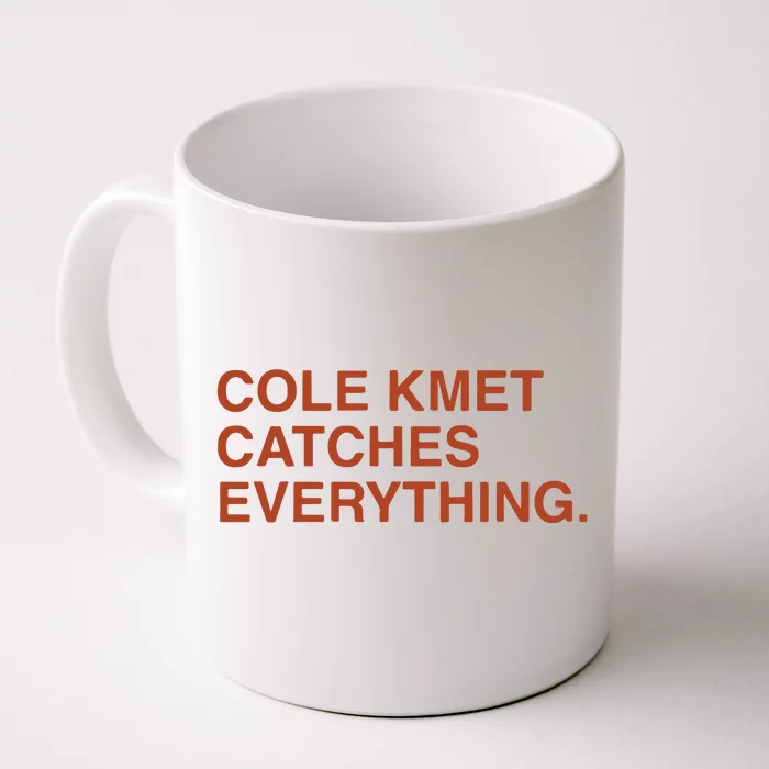 Cole Kmet Catches Everything Front & Back Coffee Mug