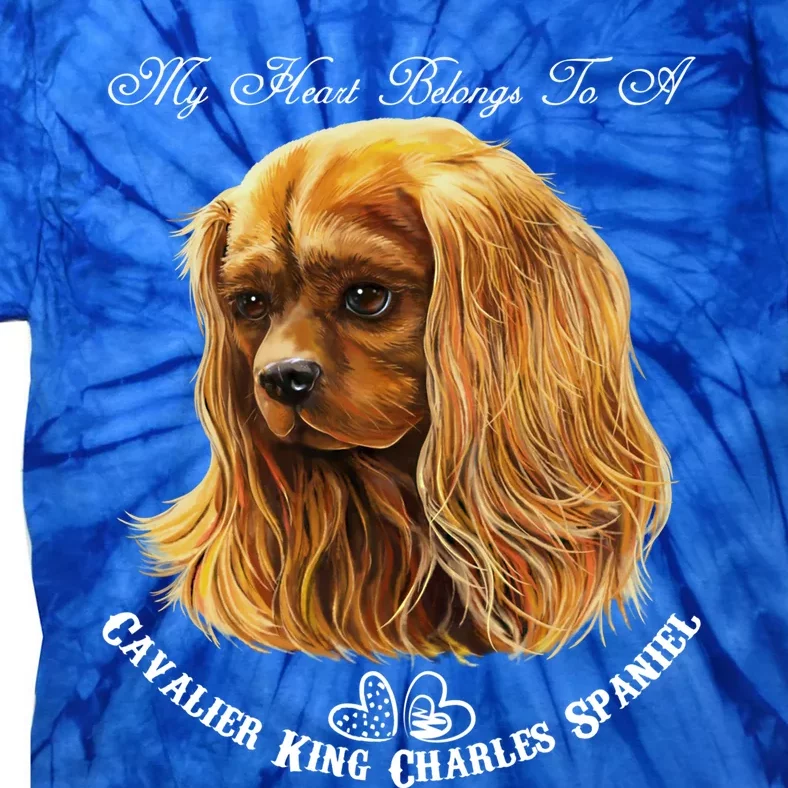 Cavalier King Charles Spaniel Ruby Cavalier King Charles Cool Gift Tie-Dye T-Shirt