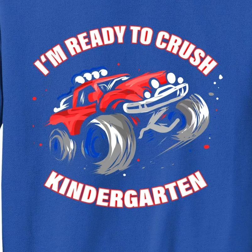 Crush Kindergarten Car Gift For First Day Of Kindergarten Great Gift Sweatshirt