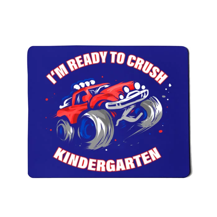 Crush Kindergarten Car Gift For First Day Of Kindergarten Great Gift Mousepad