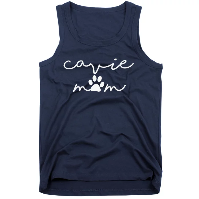 Cavalier King Charles Spaniel Mom Dog Mama Cavie Mom Tank Top