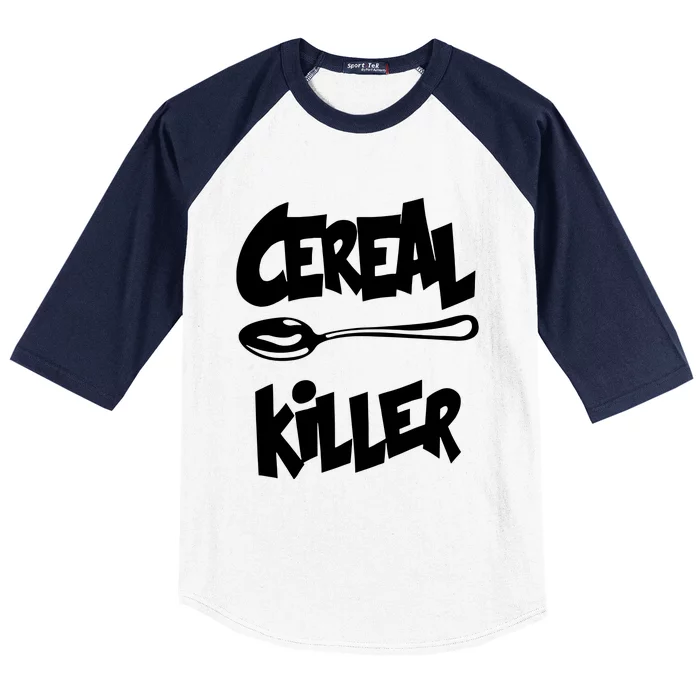 Cereal Killer Baseball Sleeve Shirt