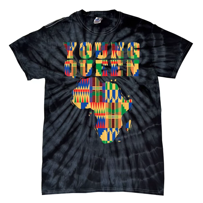 Cool Kente Cloth Art African Print African Queen Tie-Dye T-Shirt