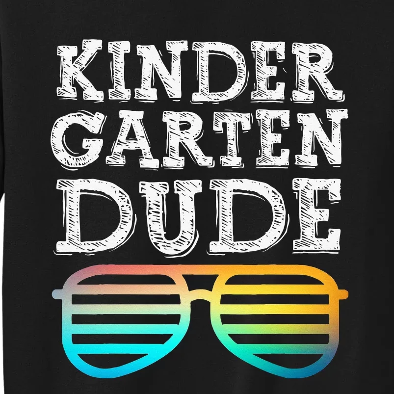 Cool Kindergarten Dude Fun Sunglasses First Day Sweatshirt