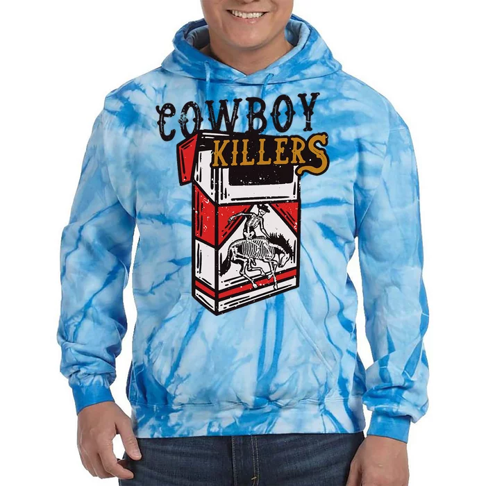 Cowboy Killers Design Tie Dye Hoodie