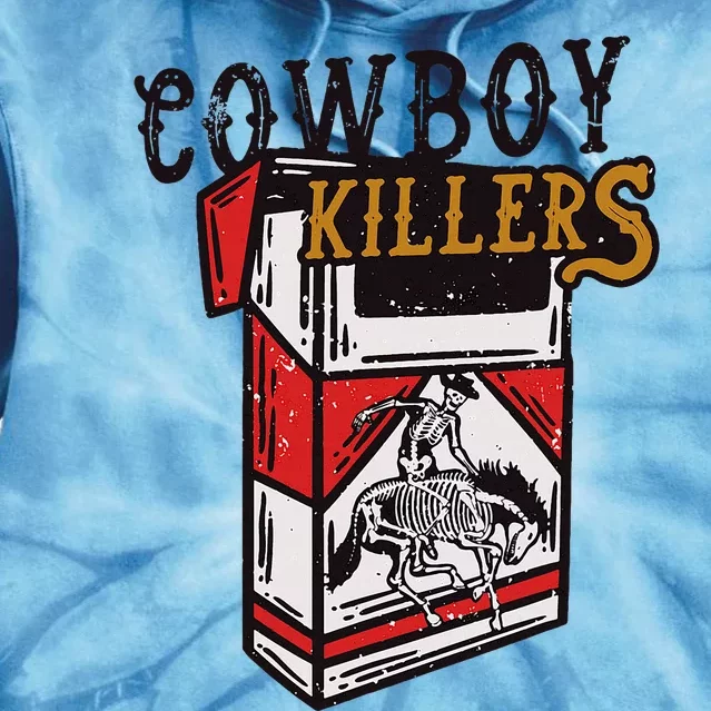 Cowboy Killers Design Tie Dye Hoodie