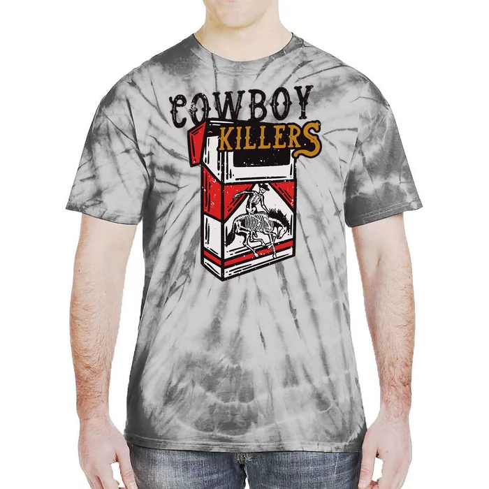 Cowboy Killers Design Tie-Dye T-Shirt