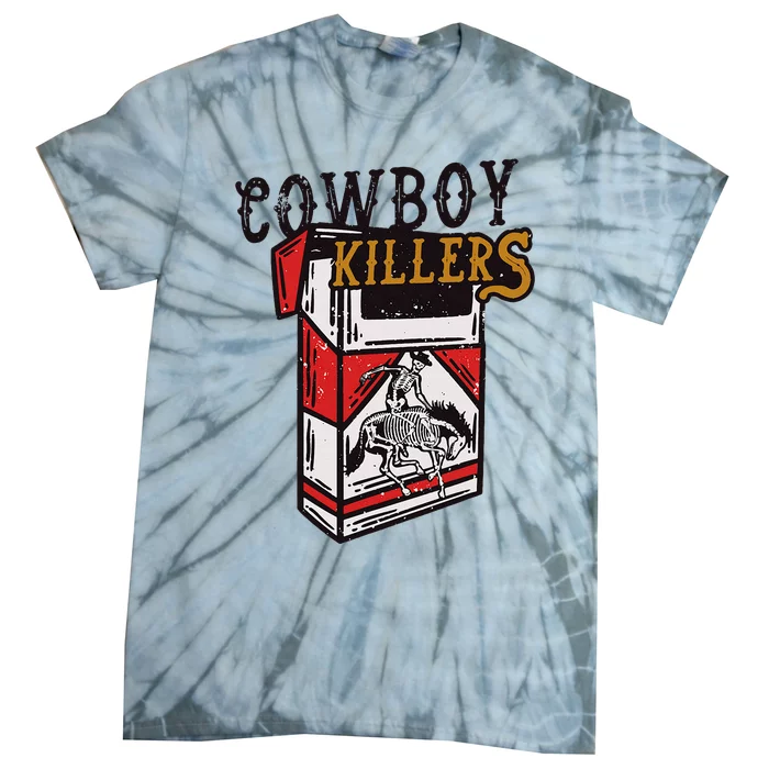 Cowboy Killers Design Tie-Dye T-Shirt