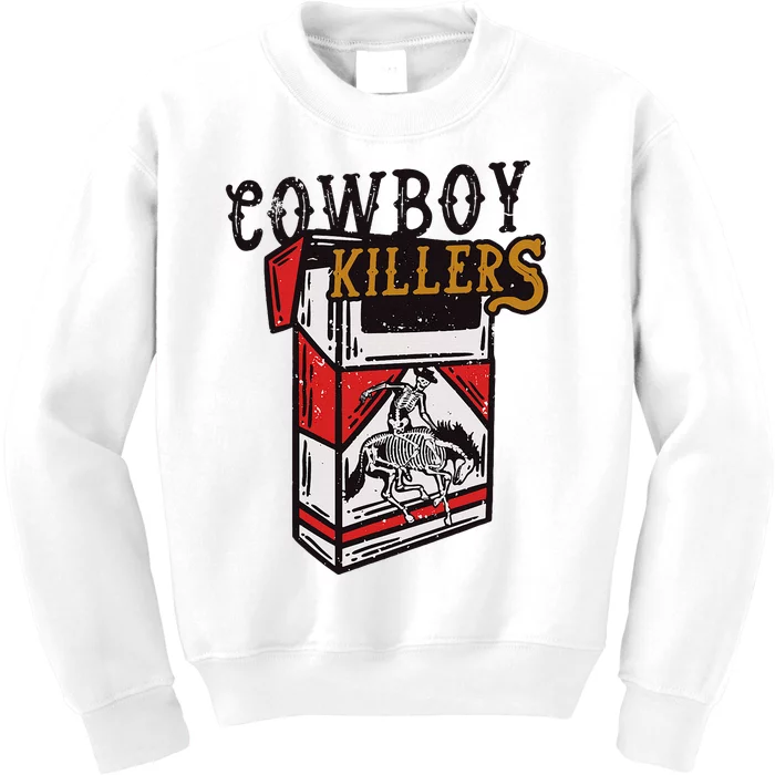 Cowboy Killers Design Kids Sweatshirt