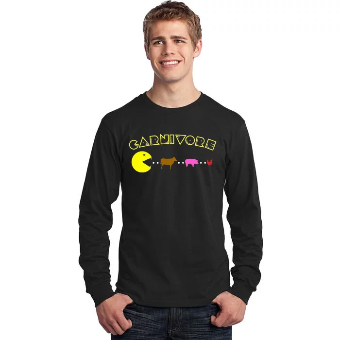 Carnivore Keto Diet Meat Eater Tall Long Sleeve T-Shirt