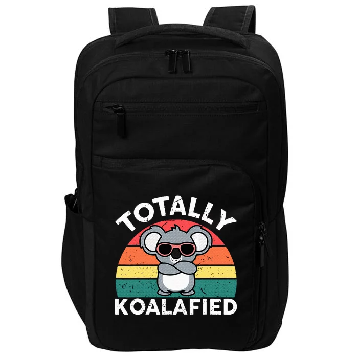 Cute Koalafied Dad Koala Impact Tech Backpack