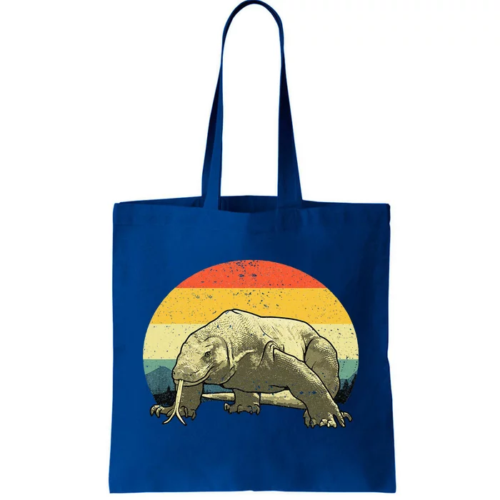 Cute Komodo Dragon Vintage Komodo Dragon Tote Bag