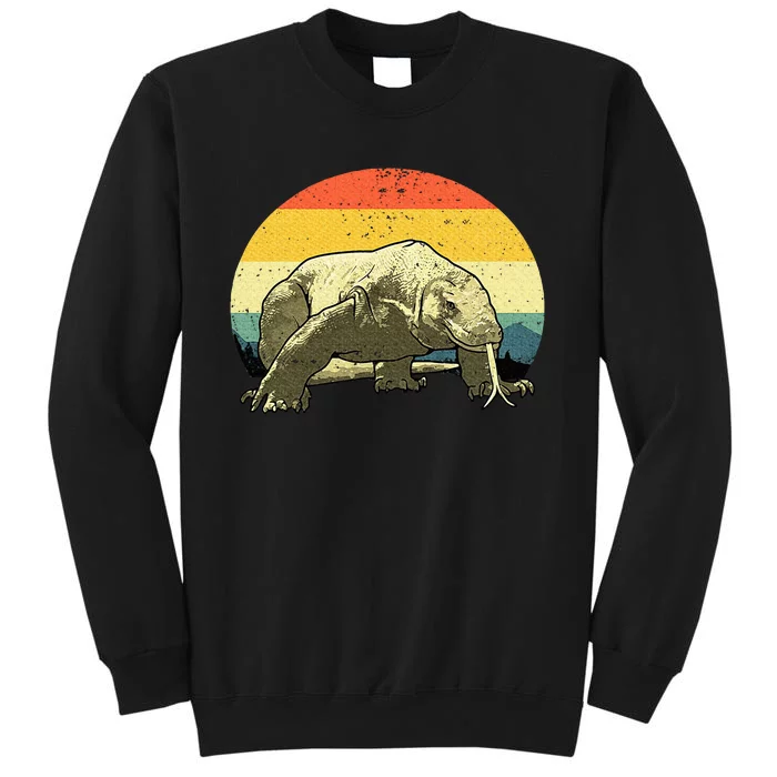 Cute Komodo Dragon Vintage Komodo Dragon Tall Sweatshirt