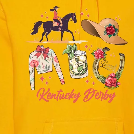 Cute Kentucky Derby Good Luck Premium Hoodie