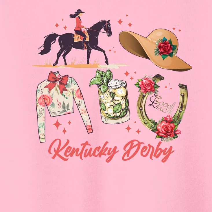 Cute Kentucky Derby Good Luck Toddler T-Shirt