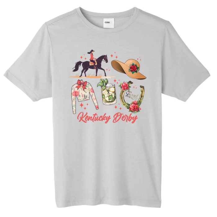 Cute Kentucky Derby Good Luck ChromaSoft Performance T-Shirt