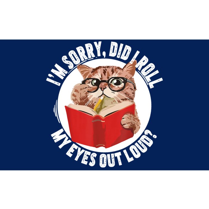 Cat Kitten Did I Roll My Eyes Out Loud Bumper Sticker