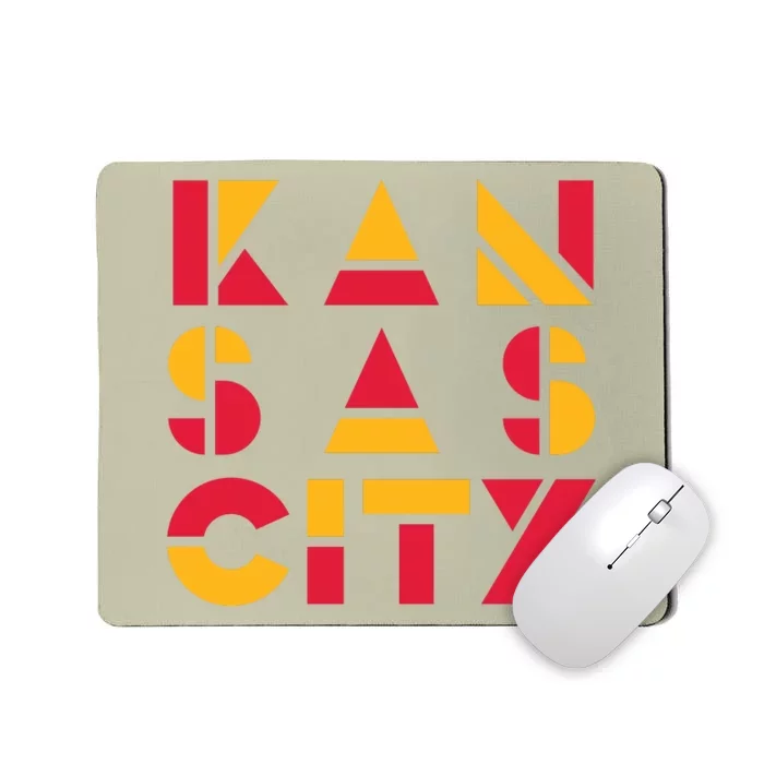 Cool Kansas Football Mousepad