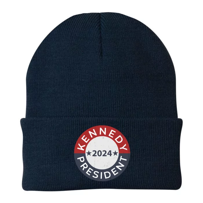 Cool Kennedy For President 2024 Vintage Stars Circle Knit Cap Winter Beanie