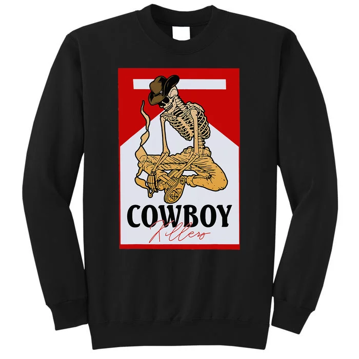 Cowboy Killers Funny Western Cowgirl Skeleton Sweatshirt