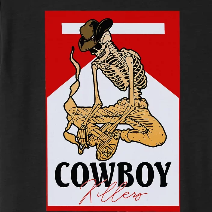 Cowboy Killers Funny Western Cowgirl Skeleton ChromaSoft Performance T-Shirt