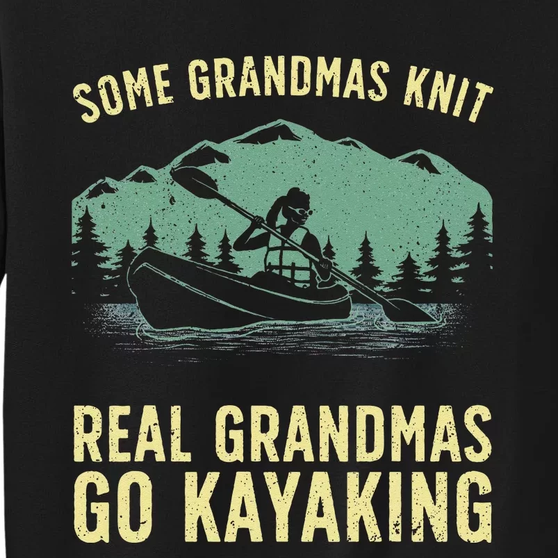 Cool Kayaking For Grandma Mom Kayaker Boating Kayak Boating Sweatshirt