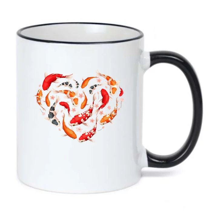 Cool Koi Fish For Men Women Japan Fishing Japanese Koi Lover Black Color Changing Mug