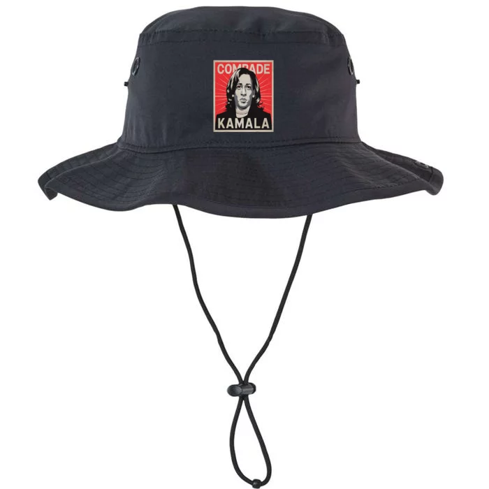 Comrade Kamala Funny Political Wearing Pearls Legacy Cool Fit Booney Bucket Hat