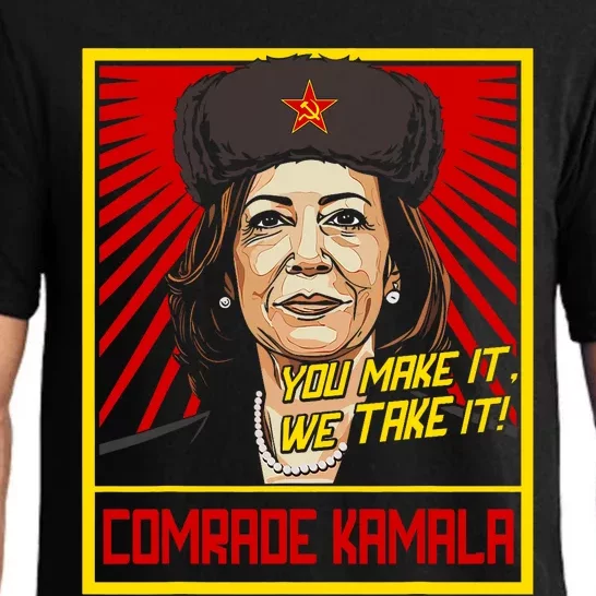 Comrade Kamala Funny Anti Harris Pajama Set