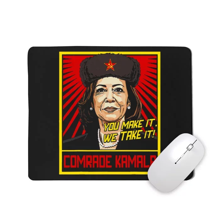 Comrade Kamala Funny Anti Harris Mousepad