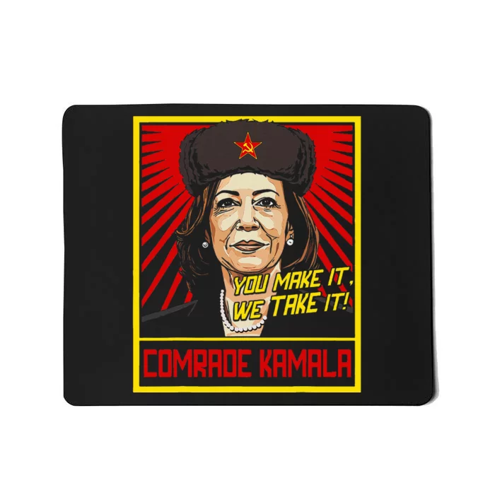 Comrade Kamala Funny Anti Harris Mousepad