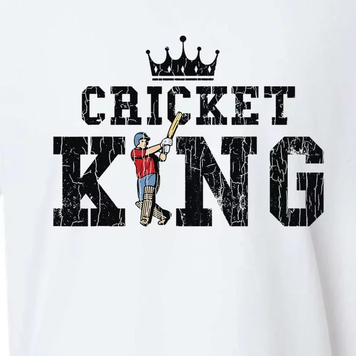 Cricket King Funny Cricket Player Kookaburra Sueded Cloud Jersey T-Shirt