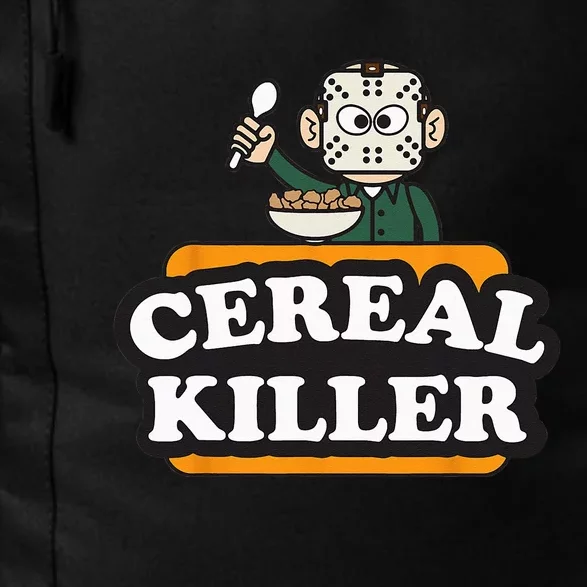 Cereal Killer Food Pun Humor Costume Funny Halloween Gifts Daily Commute Backpack