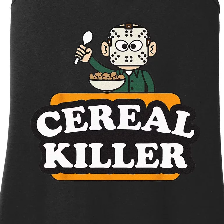 Cereal Killer Food Pun Humor Costume Funny Halloween Gifts Ladies Essential Tank