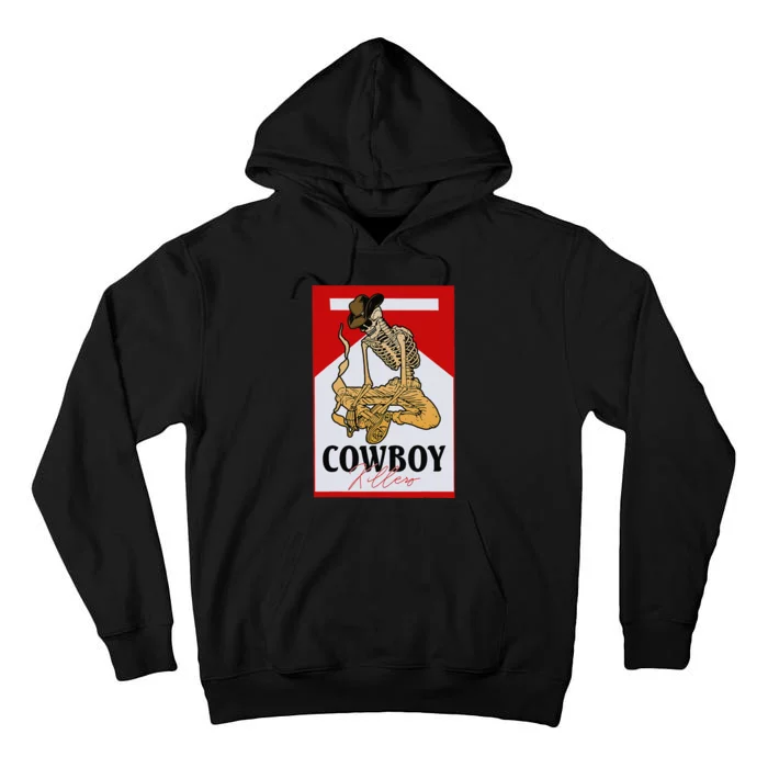 Cow Killers Funny Western Cow Skeleton Retro Vintage Tall Hoodie