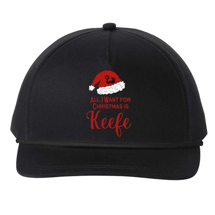 Christmas Keefe For Keeper Fans Of The Lost Cities Snapback Five-Panel Rope Hat