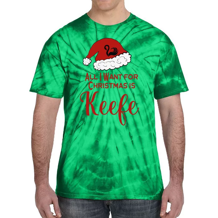 Christmas Keefe For Keeper Fans Of The Lost Cities Tie-Dye T-Shirt